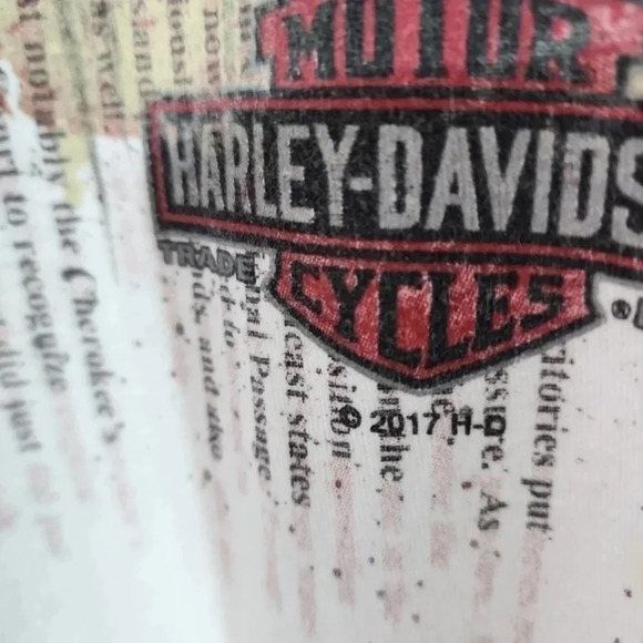 HARLEY Davidson " Cherohala Skyway" Tee. Size 2XL - Picture 3 of 6